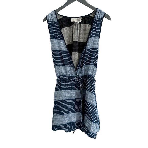 Ace & Jig Stripe Wrap Dress - Picture 2 of 7